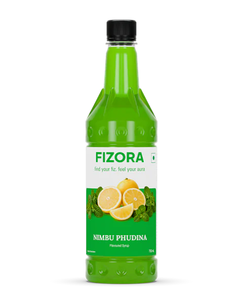 FIZORA Nimbu Phudina flavoured syrup, 750 ml