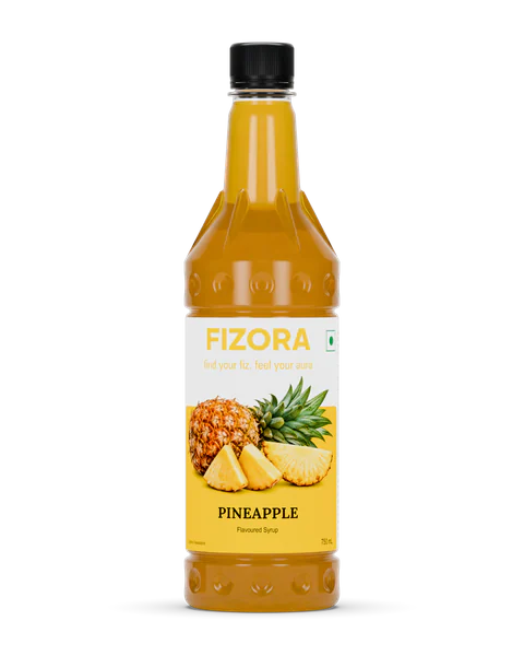 FIZORA Pineapple flavoured syrup, 750 ml