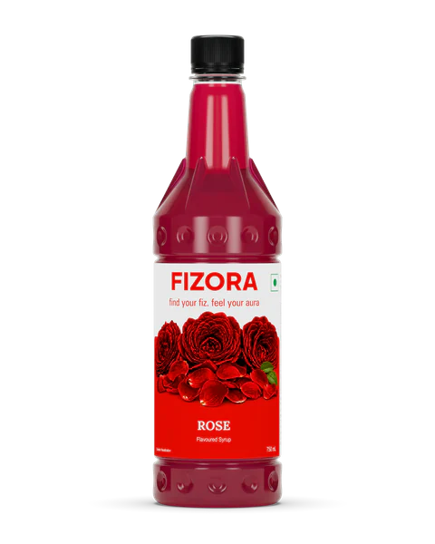 FIZORA Rose flavoured syrup, 750 ml
